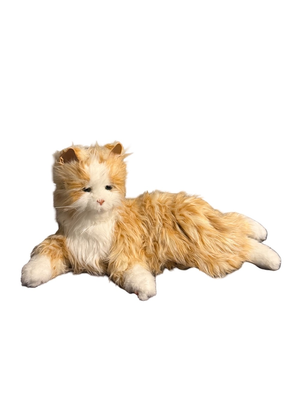 Ageless Innovations Joy For All Companion Pets Interactive Orange Tabby Cat